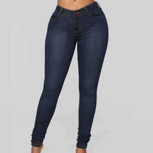 Dark Wash Skinny Jeans